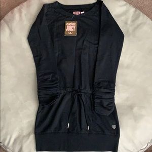 Juicy Couture Black Off the Shoulder Dress